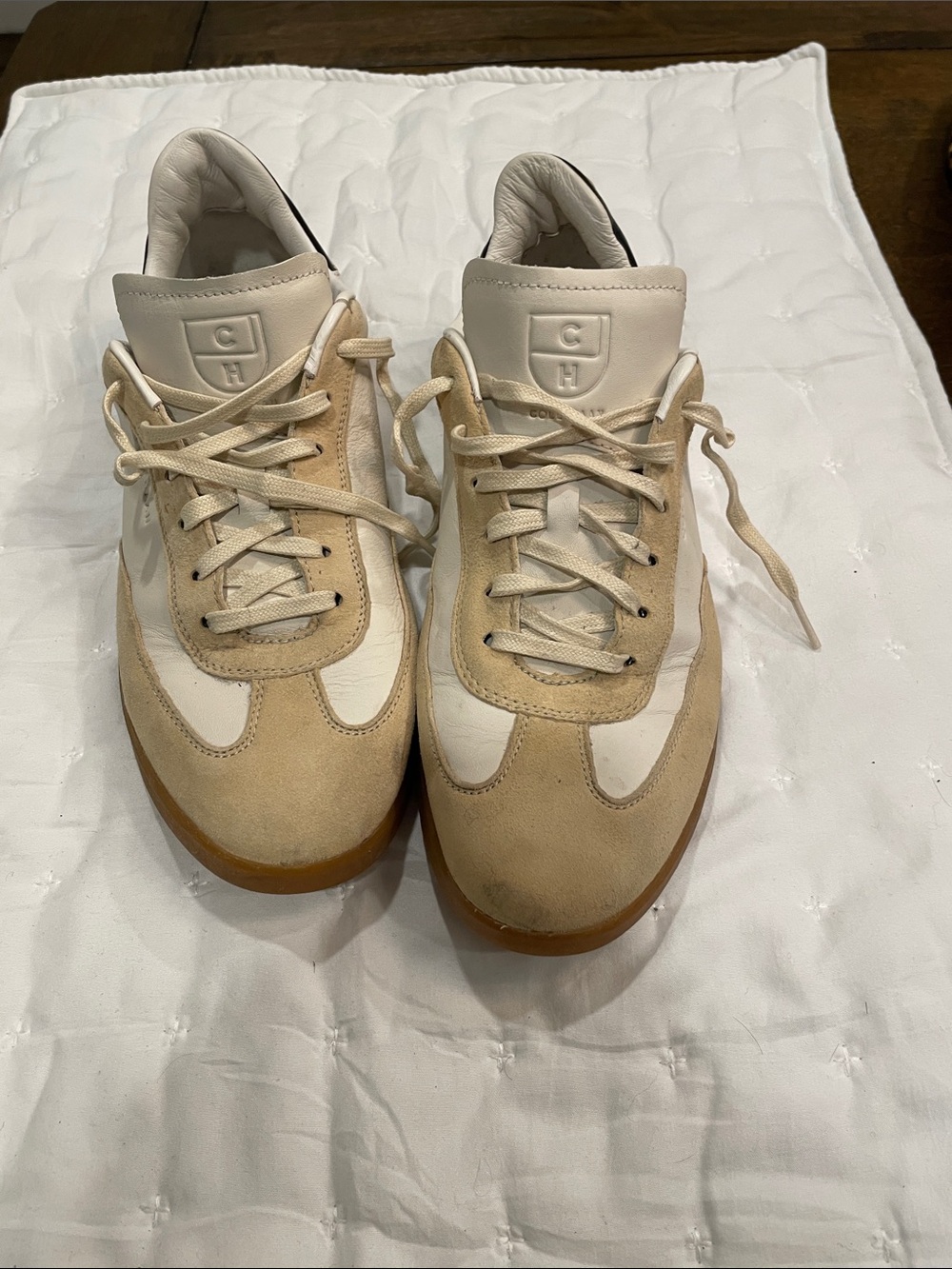 Cole Haan Zerogrand Sneakers Tan & White US 10 M